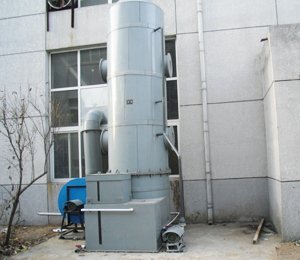 北京航空材料研究院，三乙胺揮發(fā)有機(jī)廢氣凈化工程,酸廢氣凈化塔